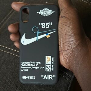 Off-White Black Industrial Phone Case